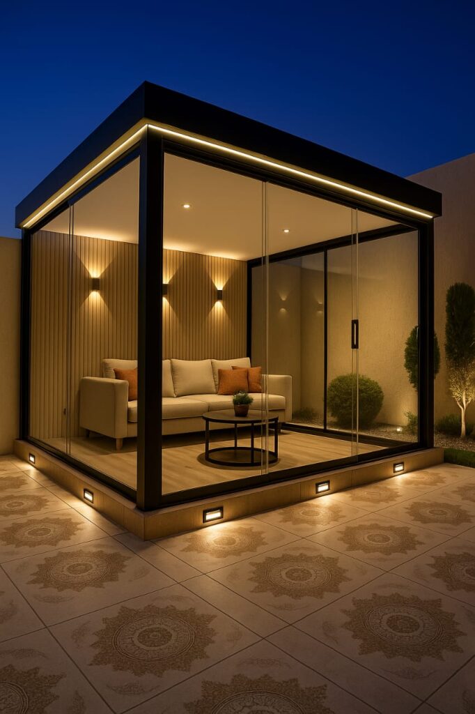 غرف زجاج
